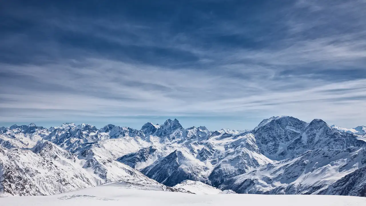 Narty w Alpach