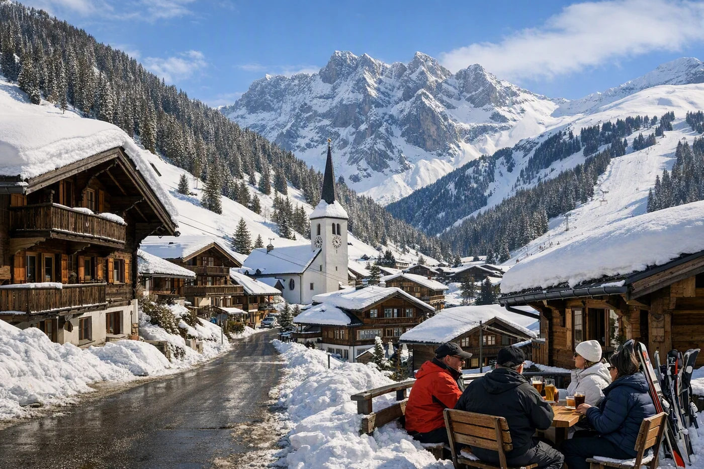 Wyjazd na narty do Adelboden w Szwajcarii