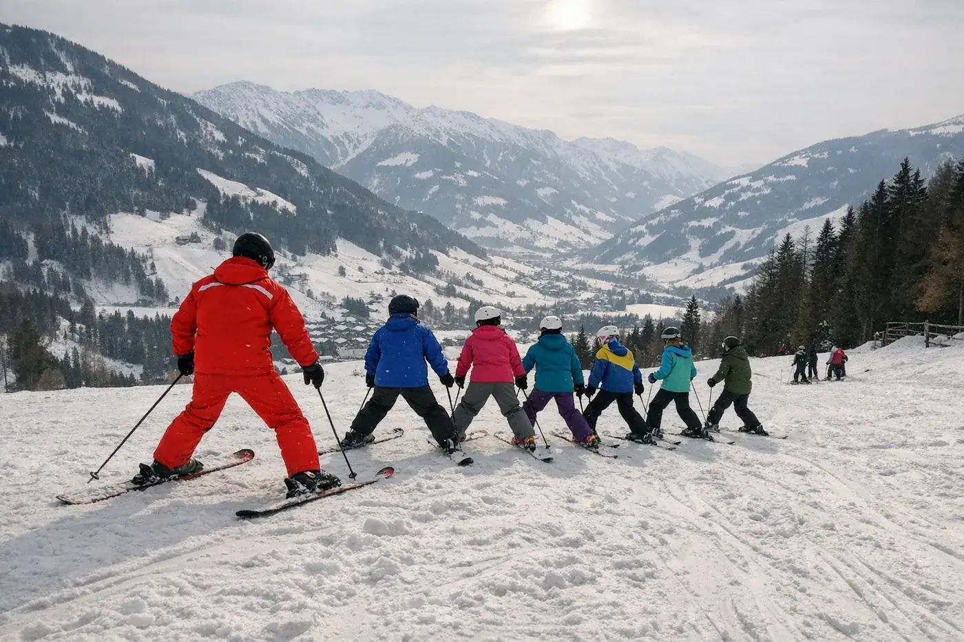 Jazda na nartach w Dorfgastein