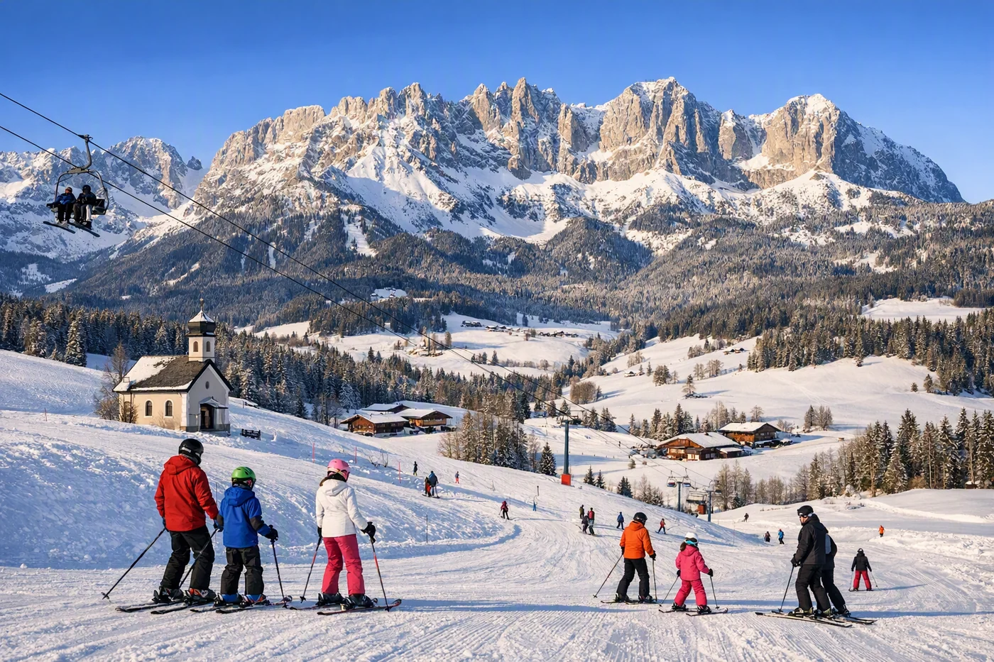 Wyjazd na narty do Ellmau w Austrii