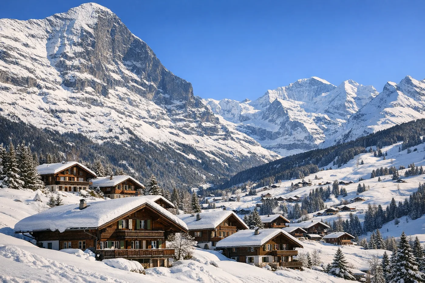 Wyjazd na narty do Grindelwald w Szwajcarii