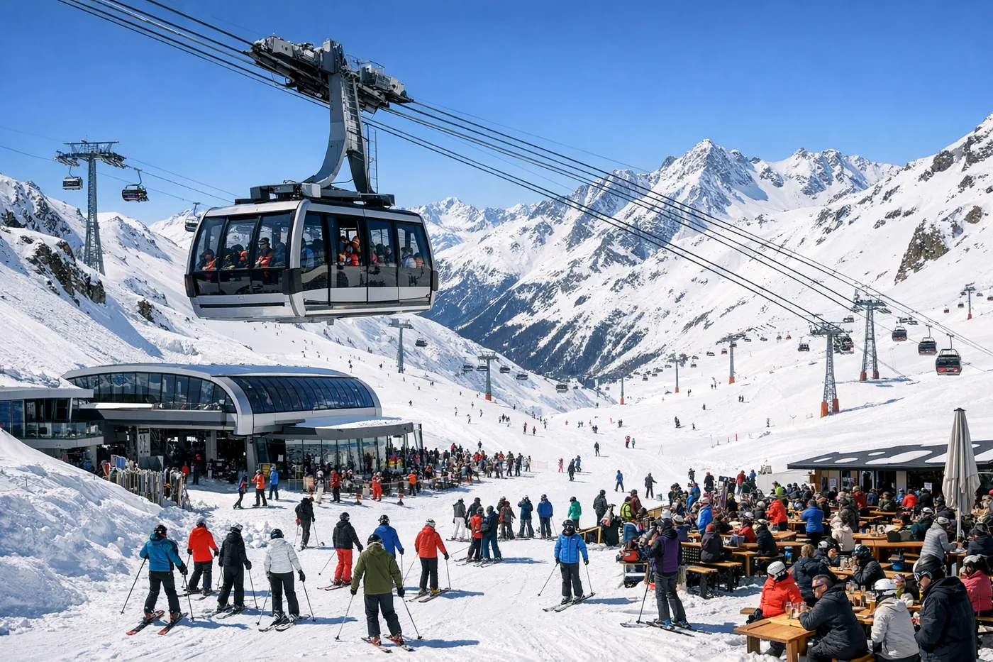 Wyjazd na narty do Ischgl w Austrii