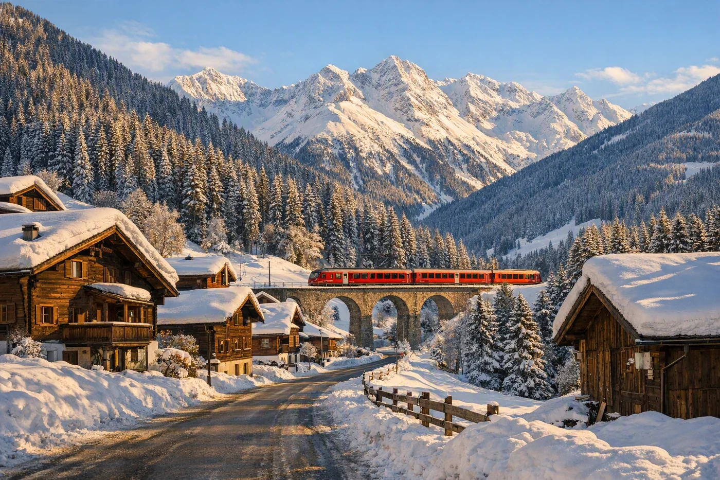 Wyjazd na narty do Klosters w Szwajcarii
