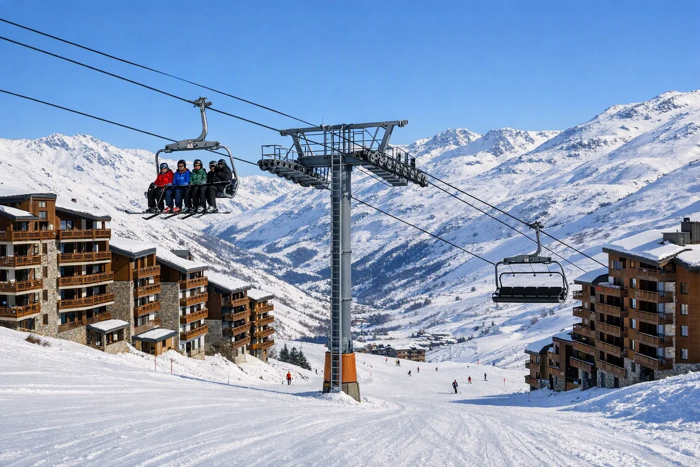Wyjazd na narty do Les Menuires we Francji