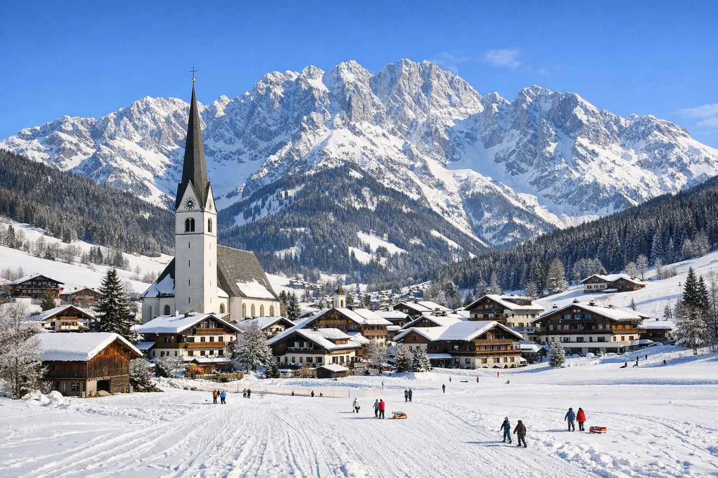 Wyjazd na narty do Maria Alm w Austrii