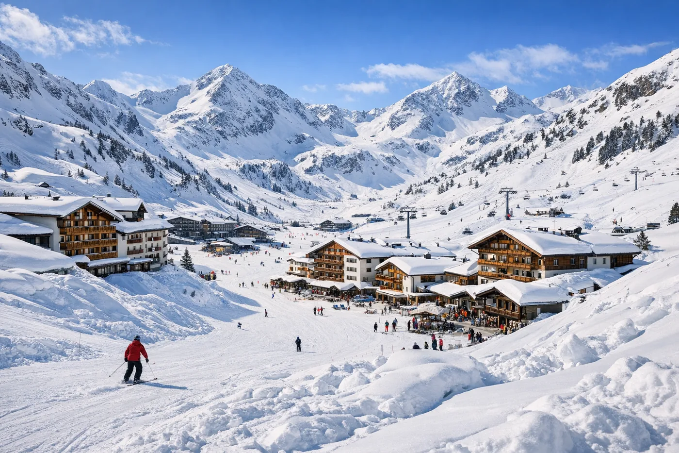 Wyjazd na narty do Obertauern w Austrii