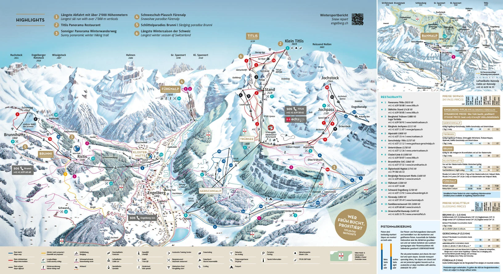 Mapa tras w Engelberg