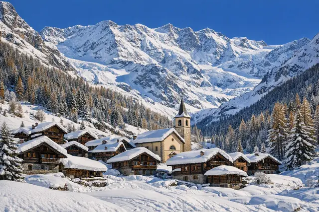 Wakacje narciarskie w Gressoney-La-Trinité