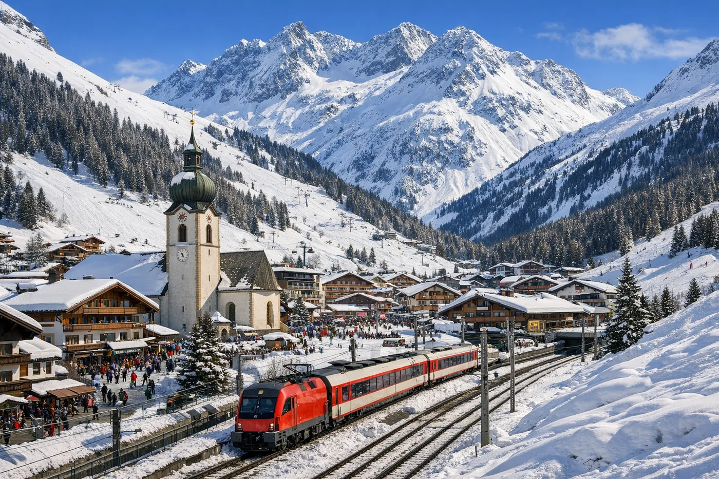 Wyjazd na narty do St. Anton w Austrii