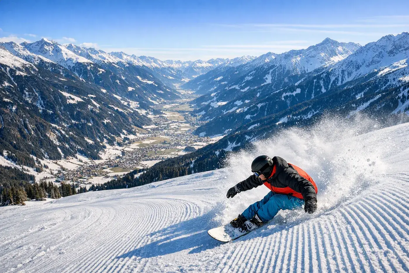 Jazda na nartach w Zell am Ziller