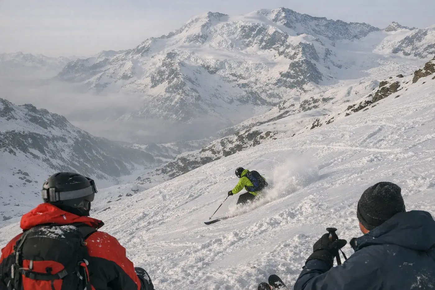 Jazda na nartach w Gressoney-La-Trinité