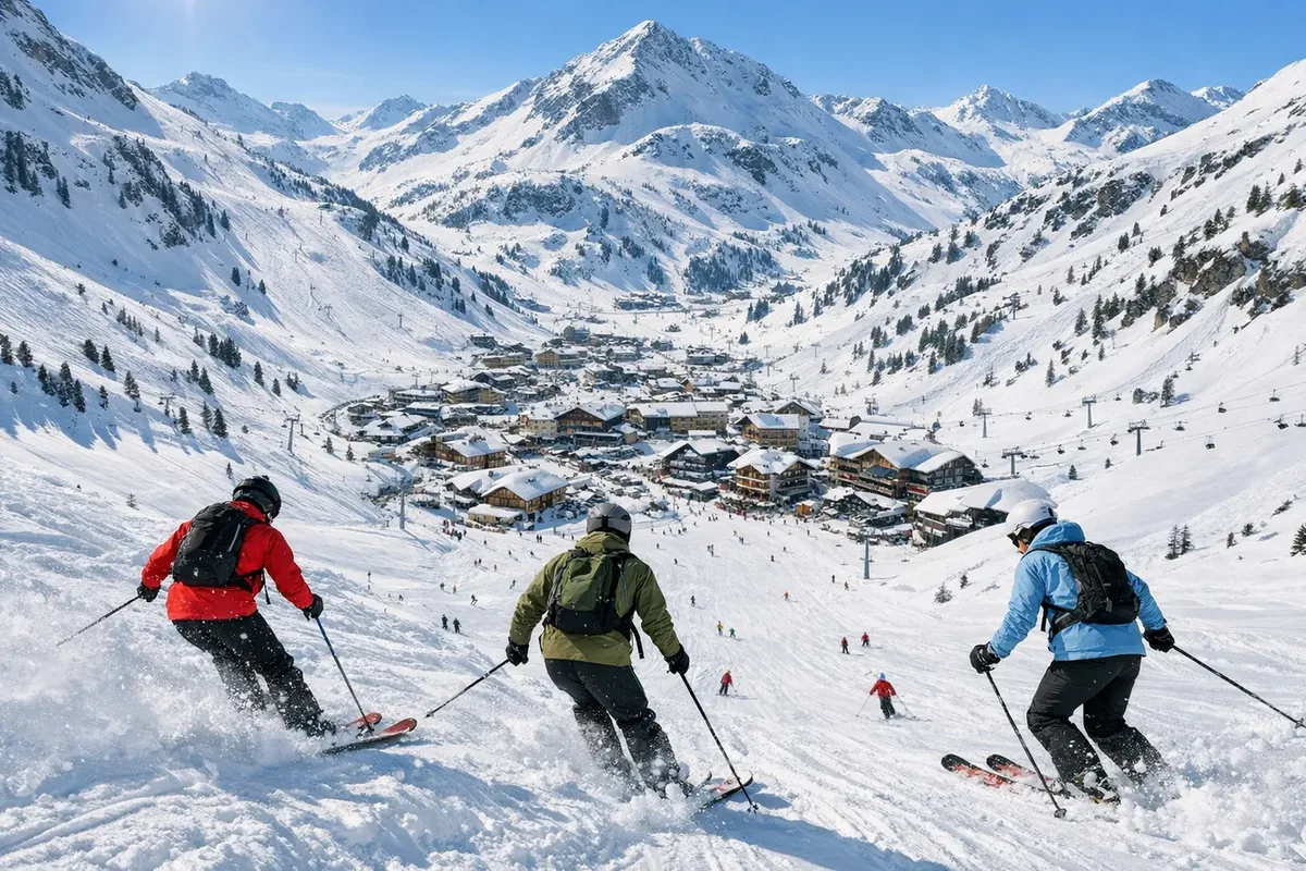 Jazda na nartach w Obertauern