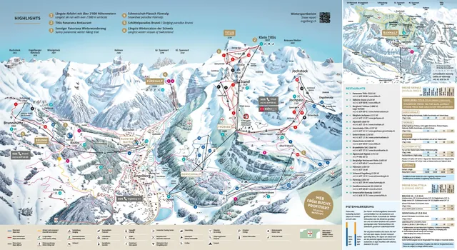 Mapa tras Engelbergu