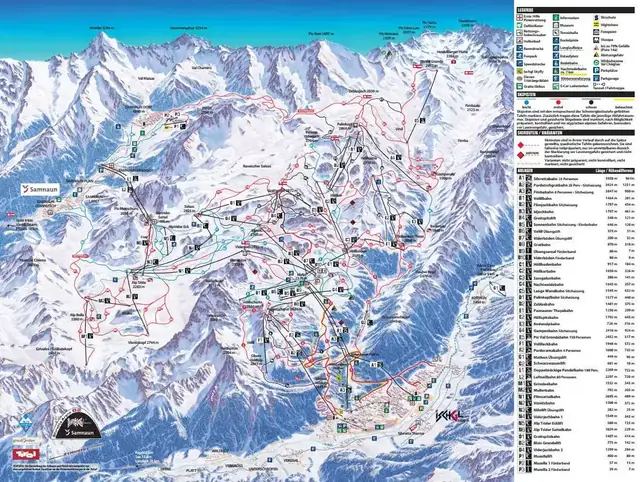 Mapa tras Ischglu