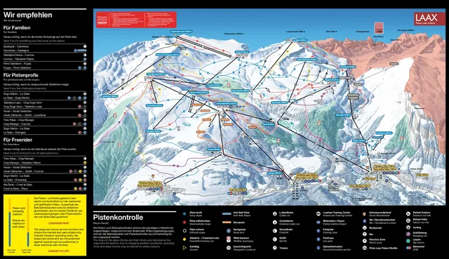 Mapa tras LAAX