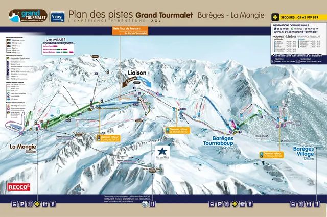 Mapa tras Valmorel