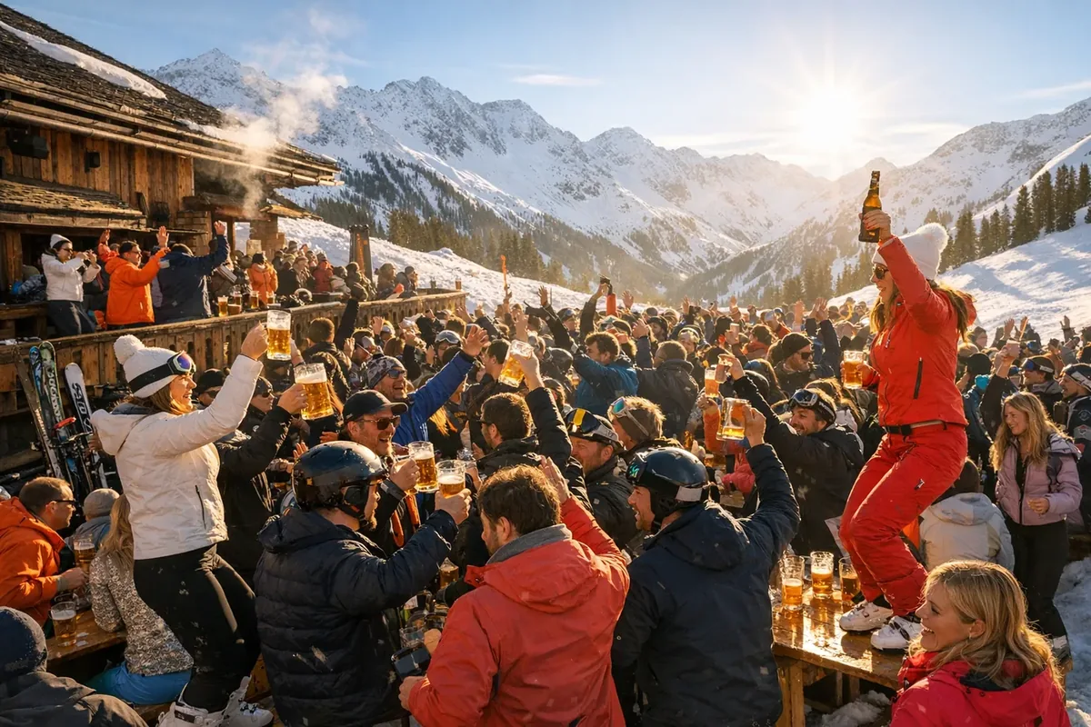 Jazda na nartach w St. Anton