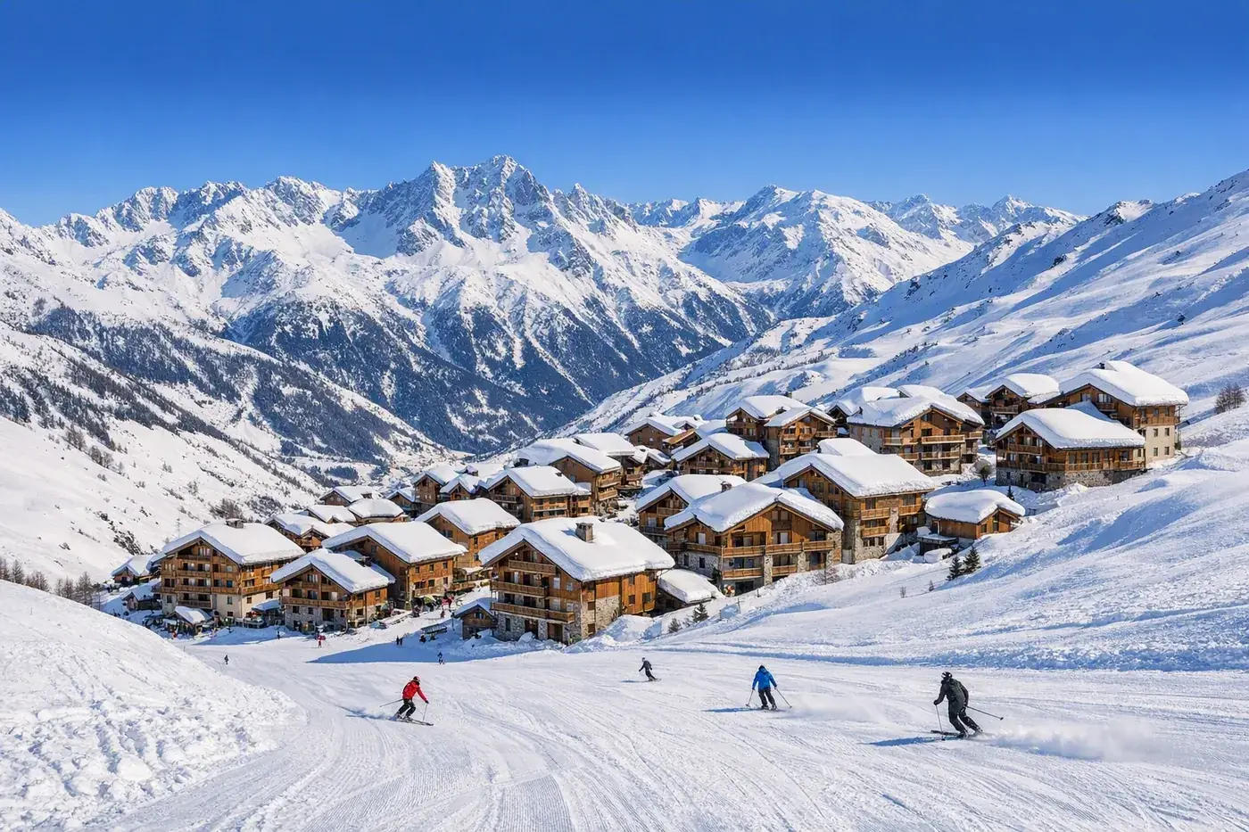 Wyjazd na narty do Valmeinier we Francji